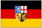 Saarland Flag